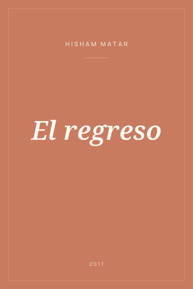 Portada de El regreso