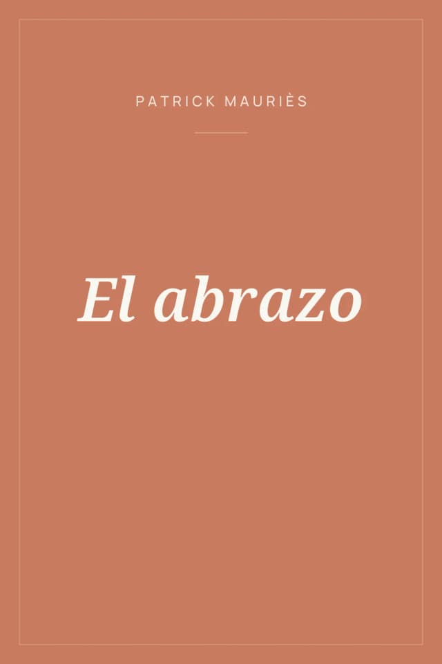 Portada de El abrazo