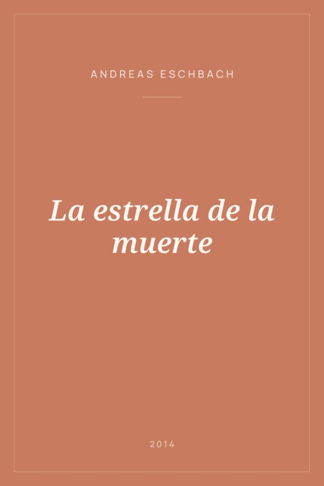 Portada de La estrella de la muerte