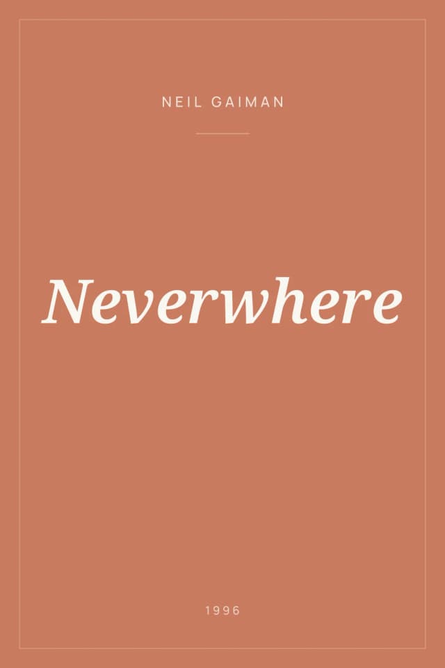 Portada de Neverwhere