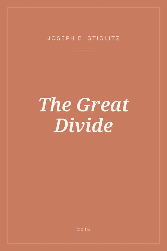 Portada de The Great Divide