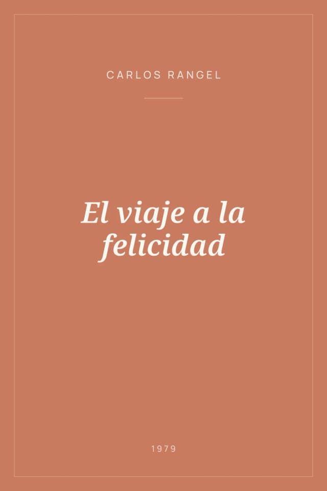 Portada de El viaje a la felicidad
