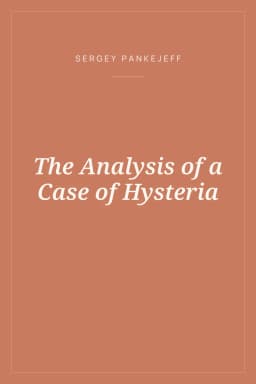 Portada de The Analysis of a Case of Hysteria