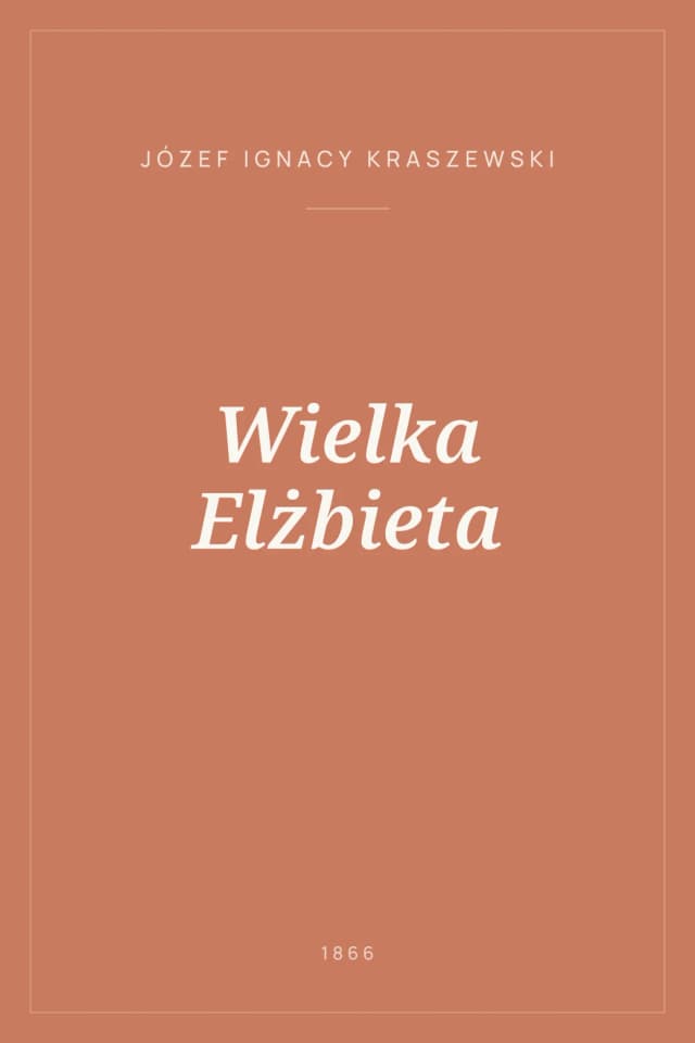 Portada de Wielka Elżbieta