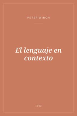 Portada de El lenguaje en contexto