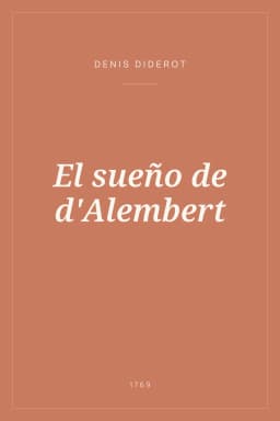 Portada de El sueño de d'Alembert