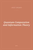 Portada de Quantum Computation and Information Theory