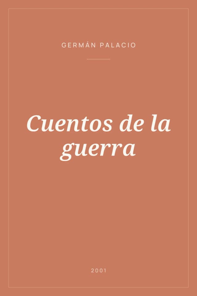 Portada de Cuentos de la guerra