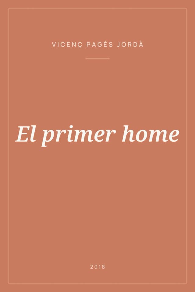 Portada de El primer home