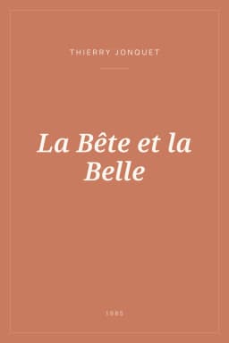 Portada de La Bête et la Belle