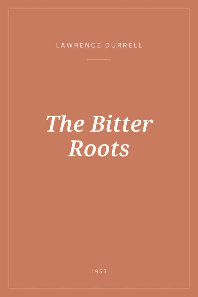 Portada de The Bitter Roots