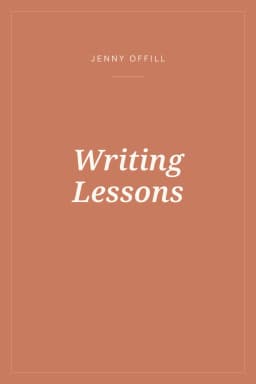 Portada de Writing Lessons