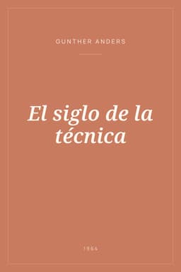 Portada de El siglo de la técnica