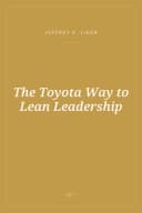 Portada de The Toyota Way to Lean Leadership