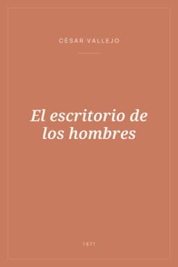 Portada de El escritorio de los hombres