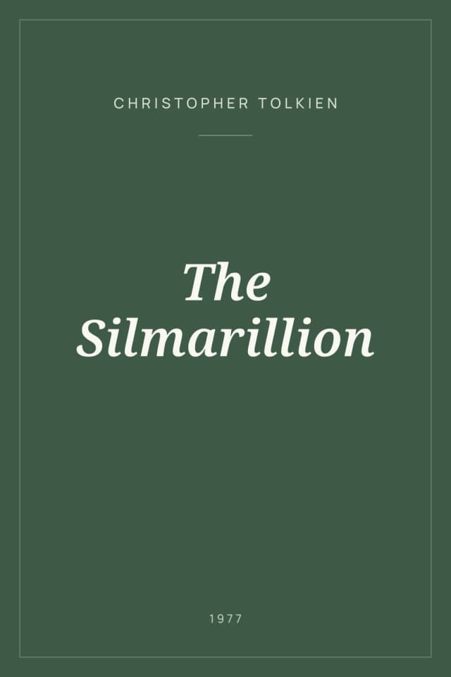 Portada de The Silmarillion