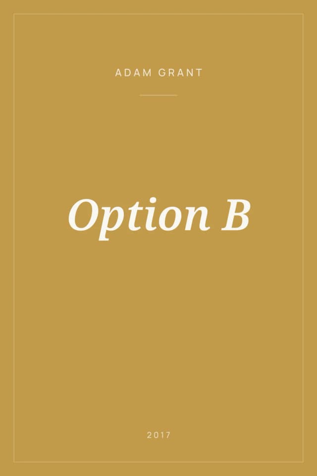 Portada de Option B