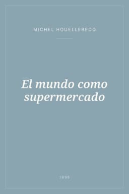 Portada de El mundo como supermercado