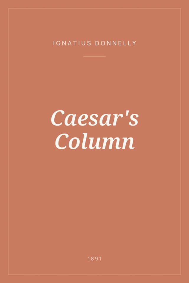 Portada de Caesar's Column