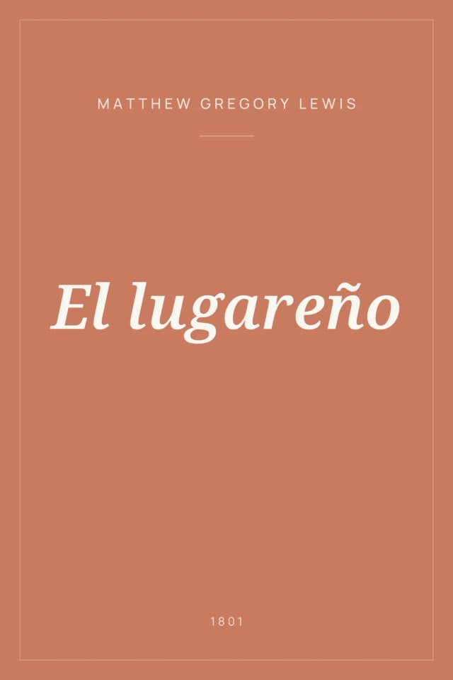 Portada de El lugareño