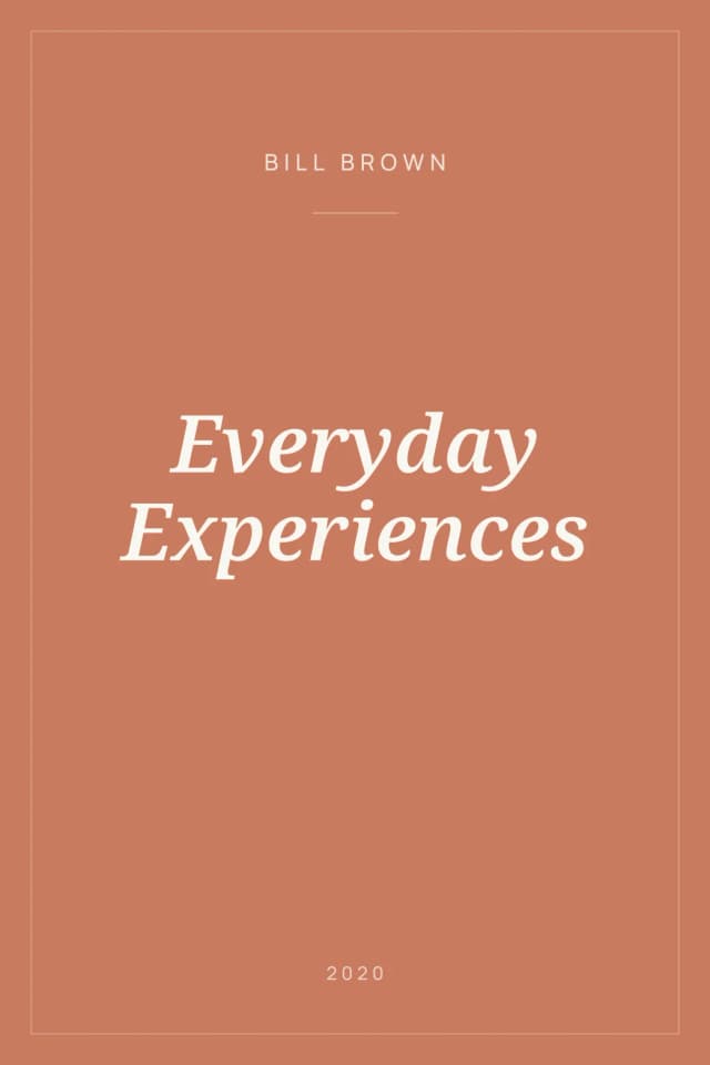 Portada de Everyday Experiences