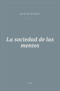 Portada de La sociedad de las mentes