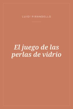 Portada de El juego de las perlas de vidrio