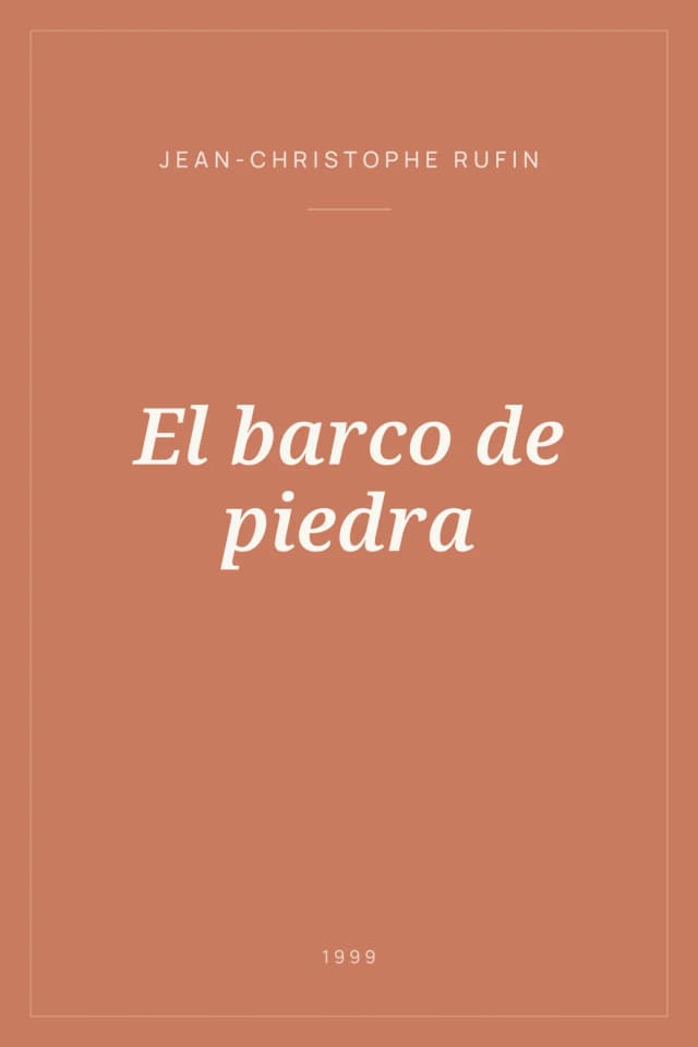Portada de El barco de piedra