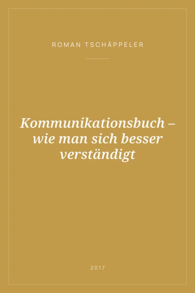 Portada de Kommunikationsbuch – wie man sich besser verständigt