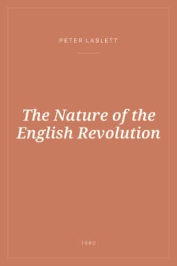Portada de The Nature of the English Revolution