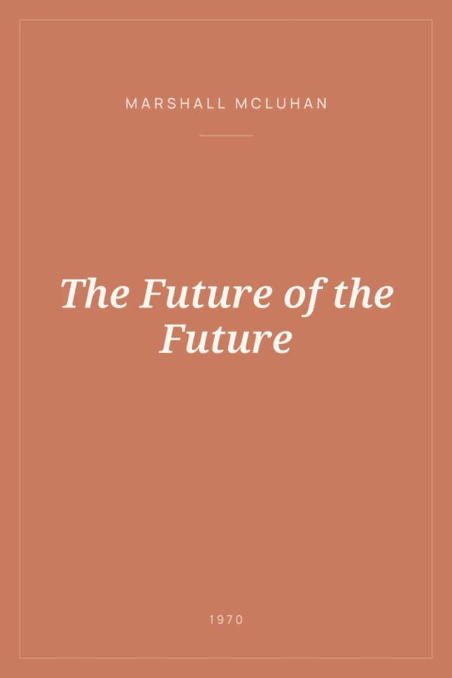 Portada de The Future of the Future