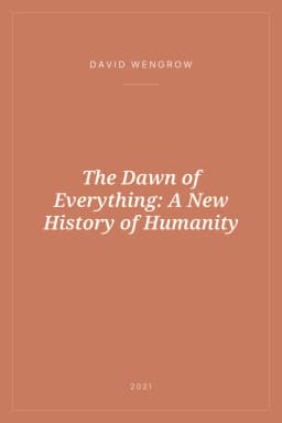 Portada de The Dawn of Everything: A New History of Humanity