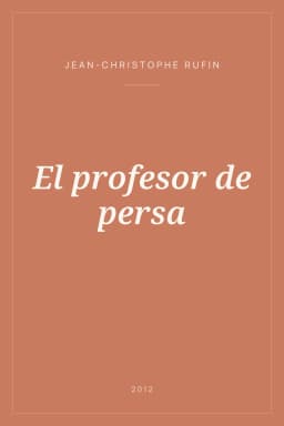 Portada de El profesor de persa