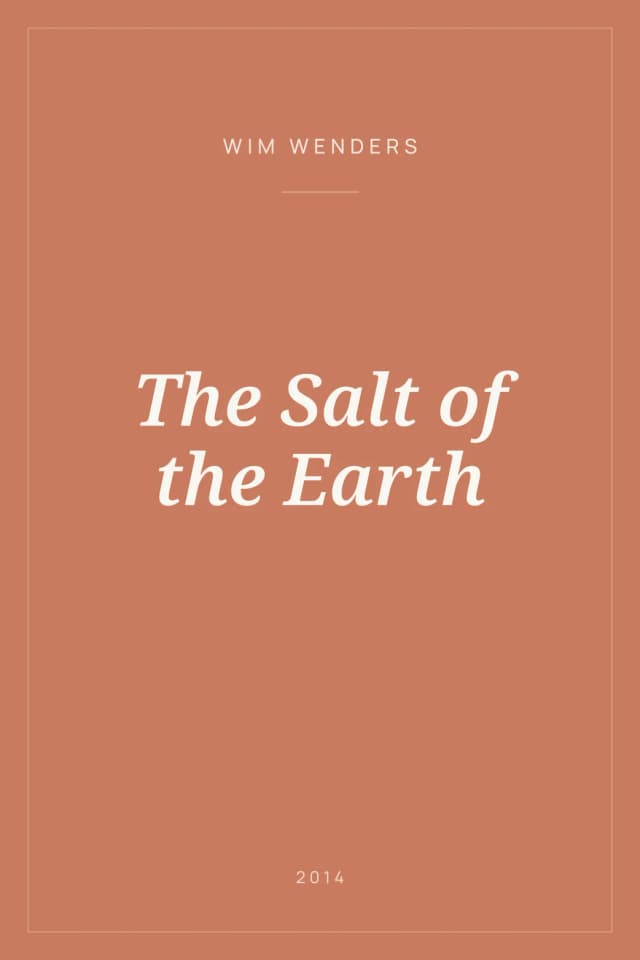 Portada de The Salt of the Earth