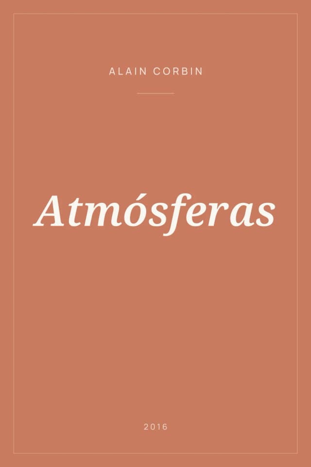 Portada de Atmósferas