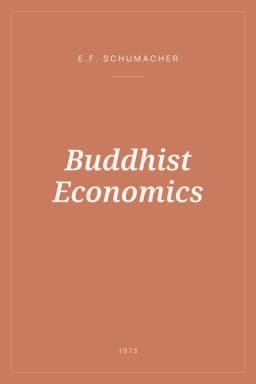Portada de Buddhist Economics