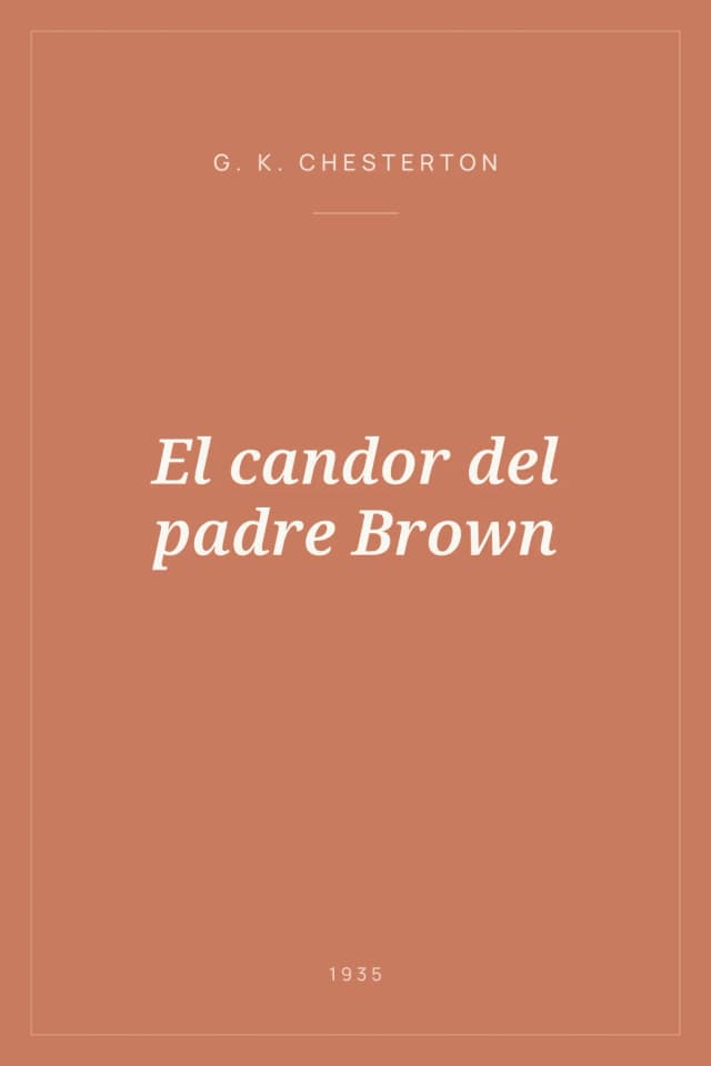 Portada de El candor del padre Brown