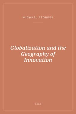 Portada de Globalization and the Geography of Innovation