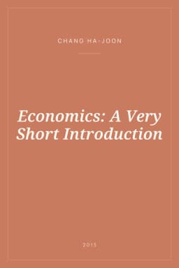 Portada de Economics: A Very Short Introduction