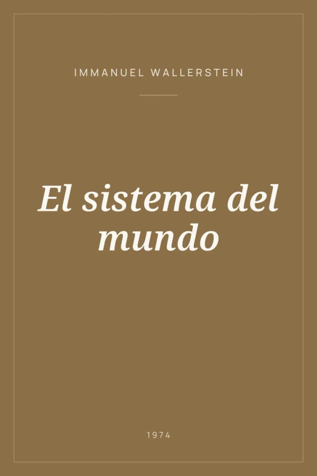 Portada de El sistema del mundo