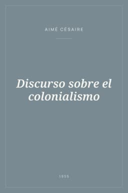 Portada de Discurso sobre el colonialismo