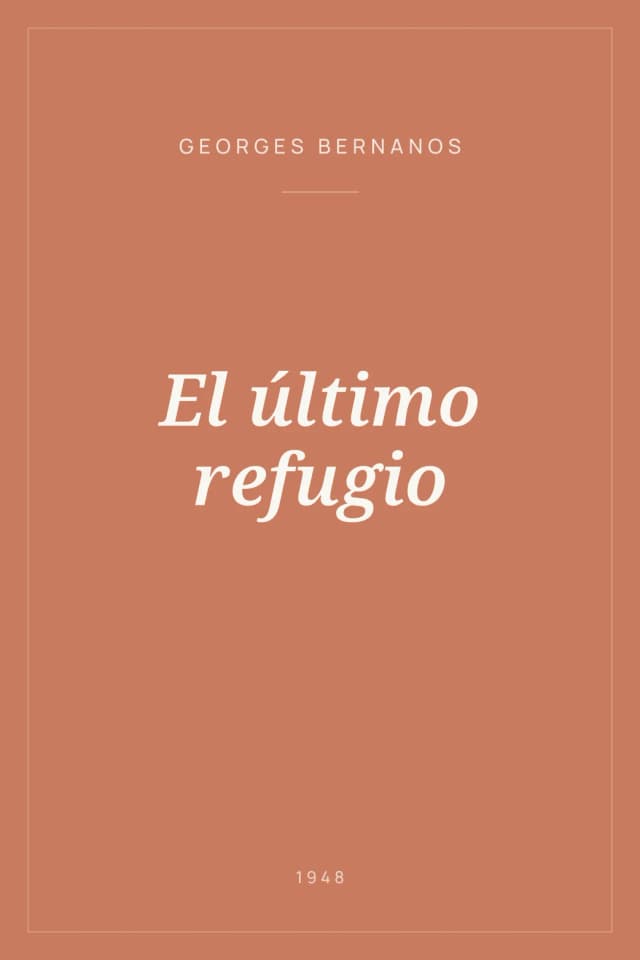 Portada de El último refugio