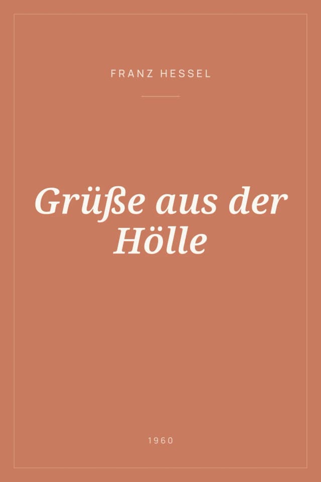 Portada de Grüße aus der Hölle