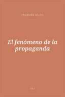 Portada de El fenómeno de la propaganda