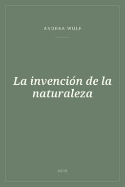 Portada de La invención de la naturaleza
