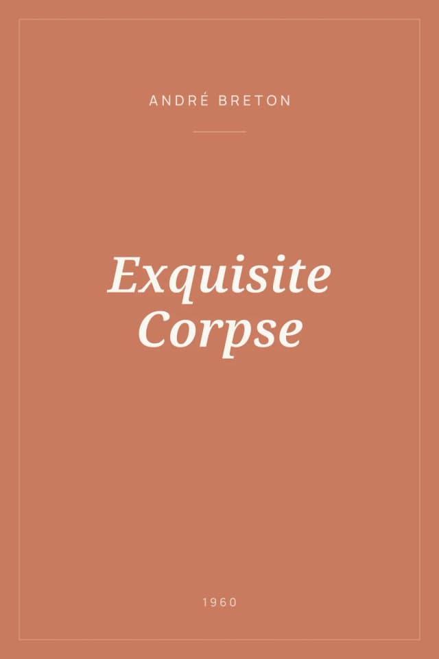 Portada de Exquisite Corpse