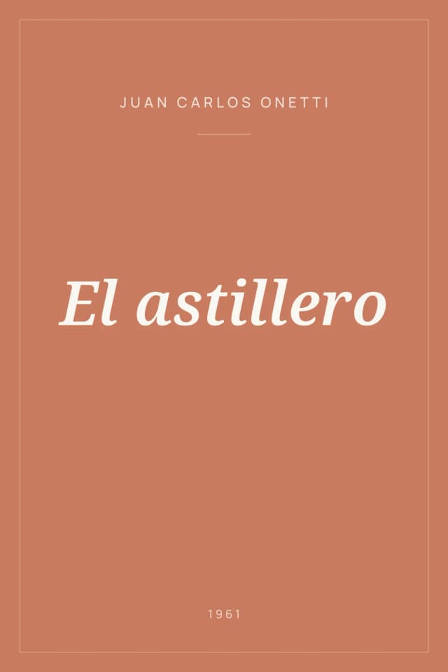 Portada de El astillero