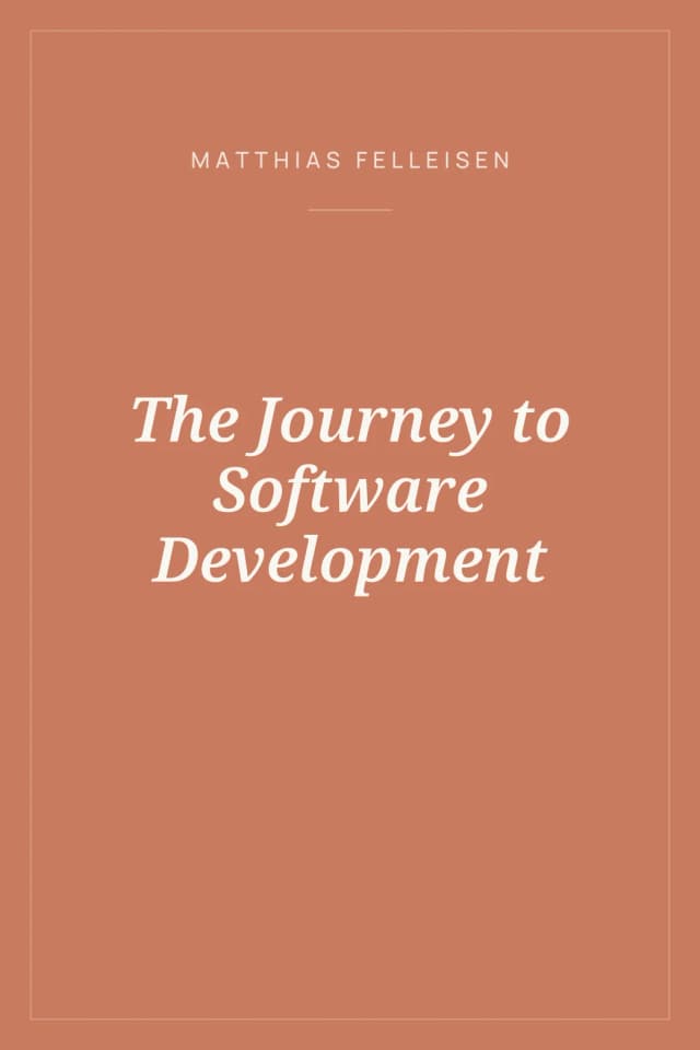 Portada de The Journey to Software Development