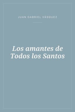 Portada de Los amantes de Todos los Santos