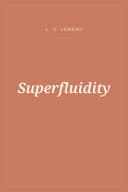 Portada de Superfluidity